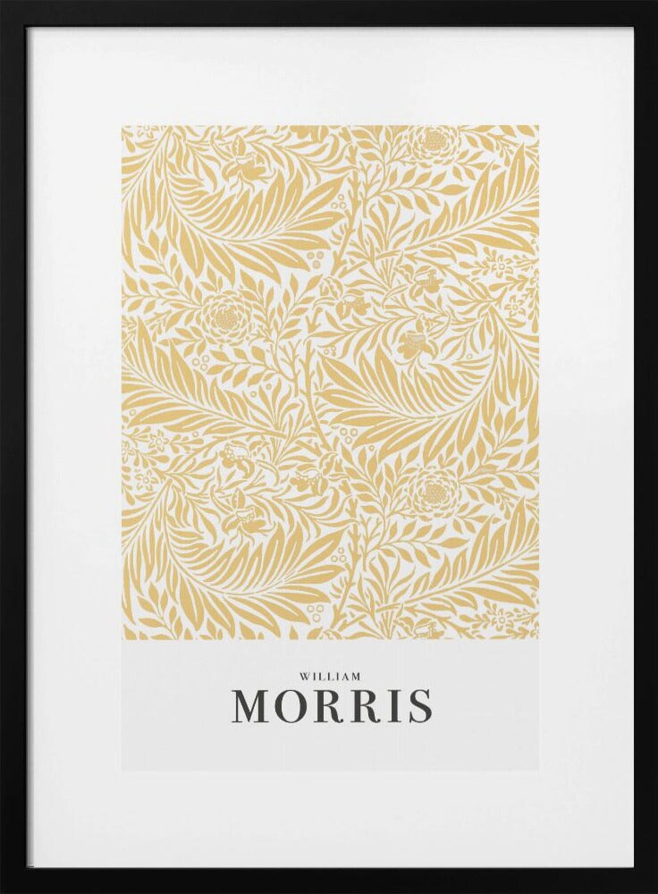 Larkspur by William Morris Framed Art