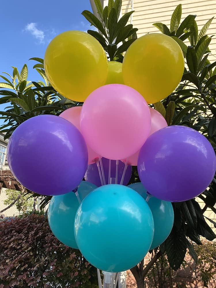 60 Count 12 Inch Latex Balloons for Birthday Wedding Party Decorations