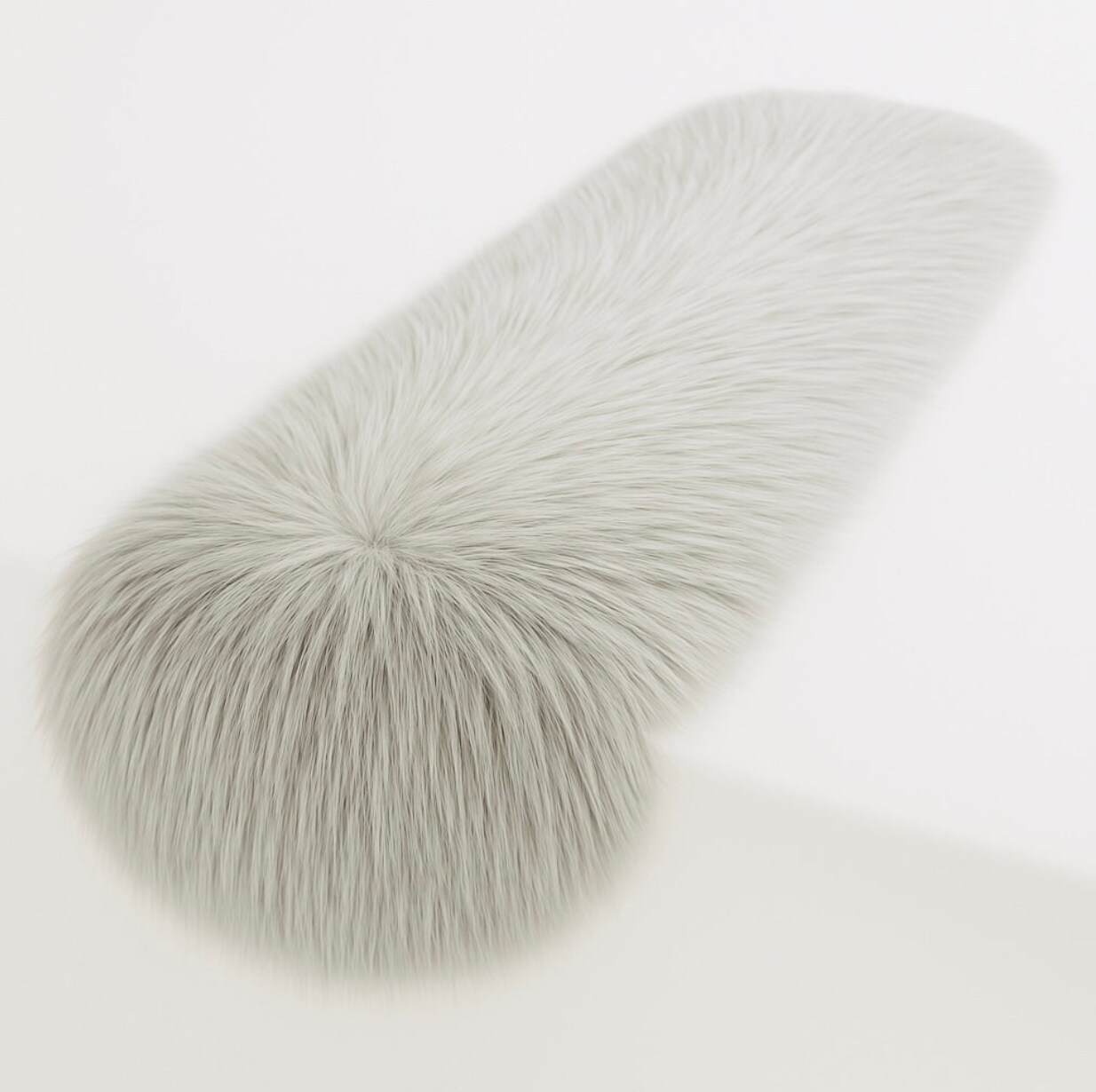FabricLA Luxurious Faux Fur Table Runner | Fluffy Elegance in Various Colors &#x26; Sizes