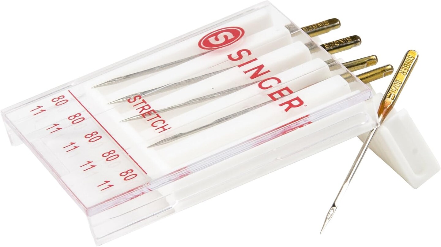 04720 Universal Stretch Sewing Machine Needles, Size 80/12, 5-Count (Color May Vary)