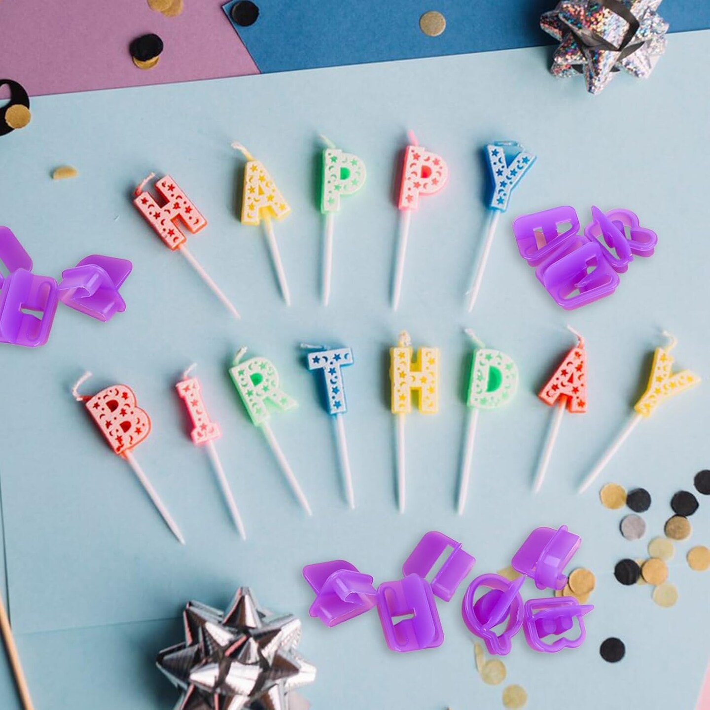 Plastic Alphabet Cookie Cutter Set 40 Piece
