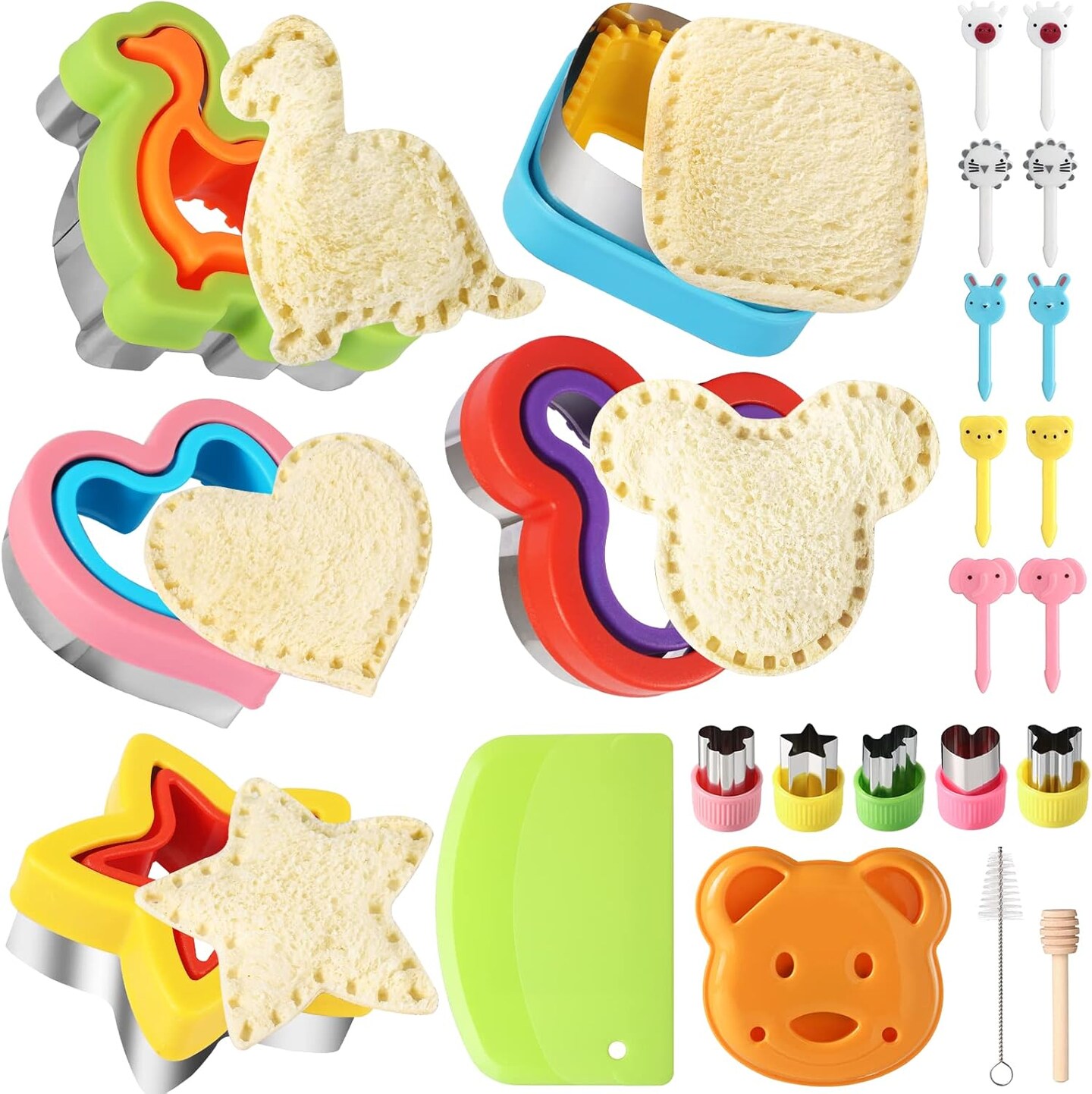 Sandwich Cutter and Sealer Set 24 Pieces