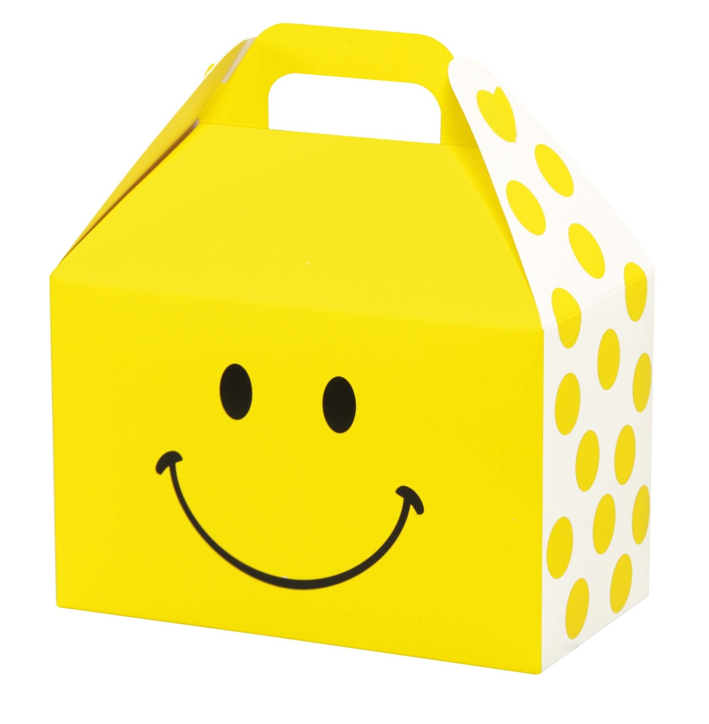 Pack/6: Smiley Gable Box - 8-1/2 x 5 x 5-1/2&#x22;