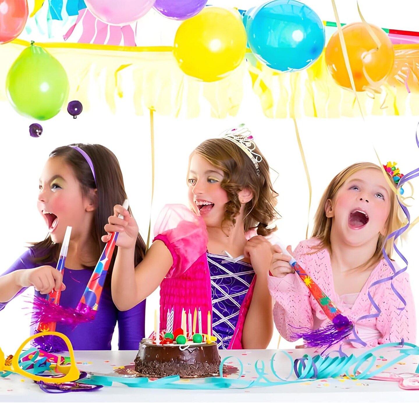 500 Yards White Curling Ribbon – 3/16" Balloon String for Gifts, Party & Baby Shower Decor