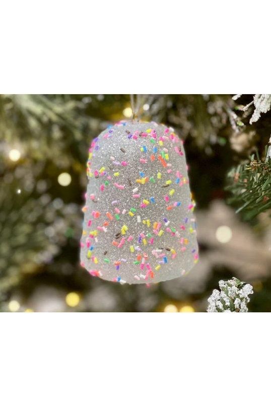 3.5&#x22; Candy Sprinkles Gumdrop Ornaments (Asst 3)