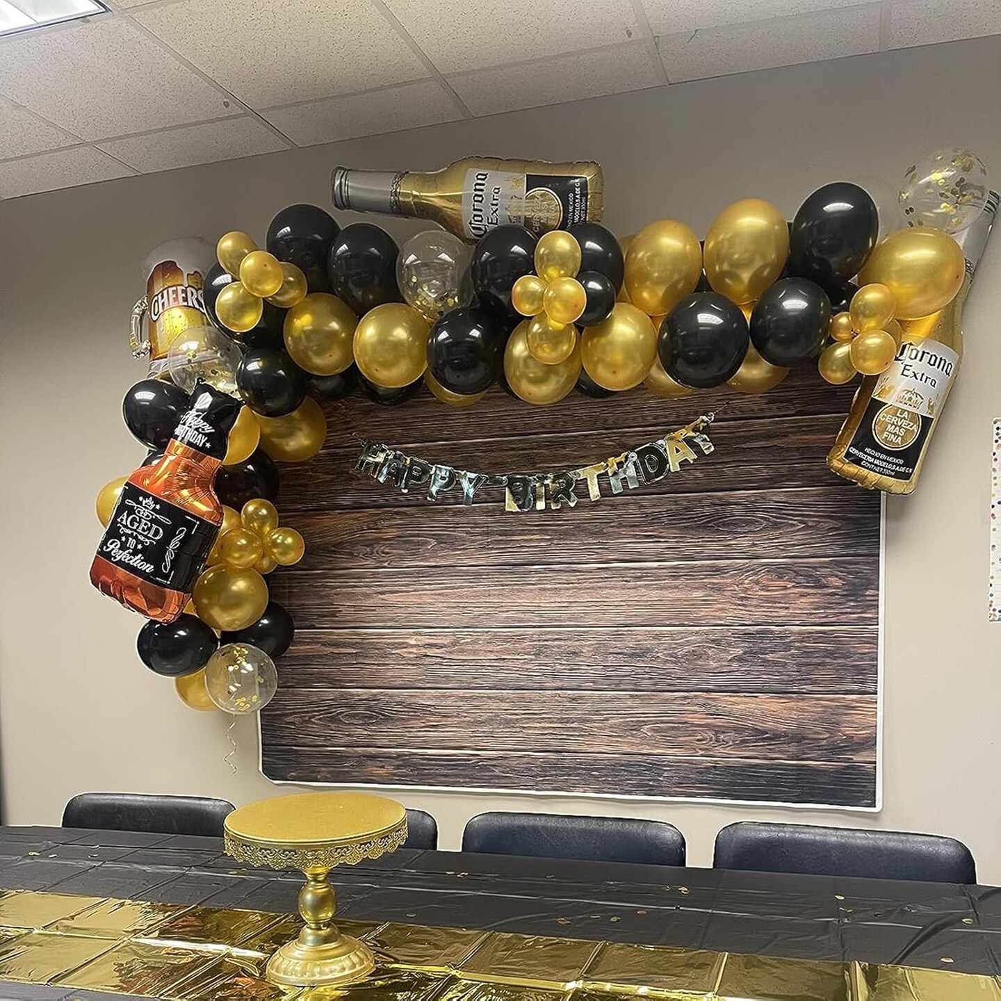 9pcs Corona Whisky Beer Mug Mylar Foil Helium Balloons, Men Women Boys Girls Beer Themed Birthday Party Decoration, Baby Shower Engagement Decoration Supplies