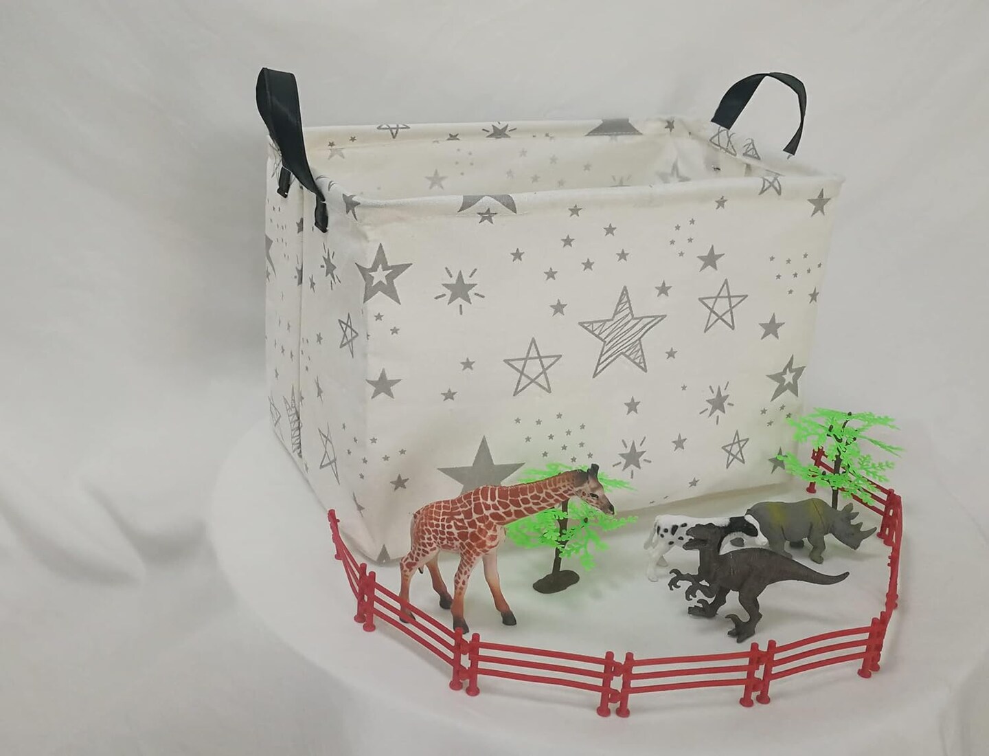Summer Storage Basket Nursery Laundry Basket Laundry Hamper with Handles,Baby Toys Storage Box and Bins Toys Gift Basket for Boys and Girls