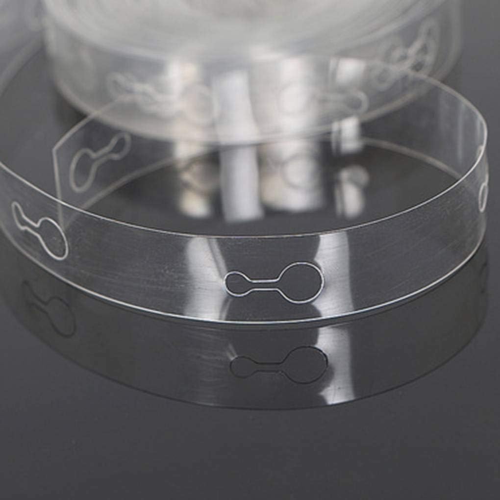 Balloon Arch Strip Kits for Garland, 32 Feet Balloon Tape Strips, 200 Glue Point Tape, 4 Adhensive Hooks with Balloon Ribbon and Rubber Bands for Party Decorations