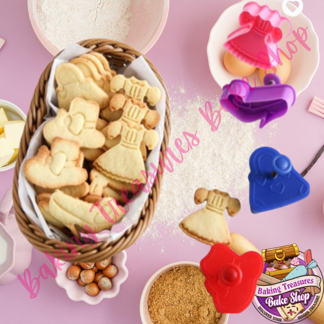 Fashion 4 PC  PLUNGERS cookie cutters