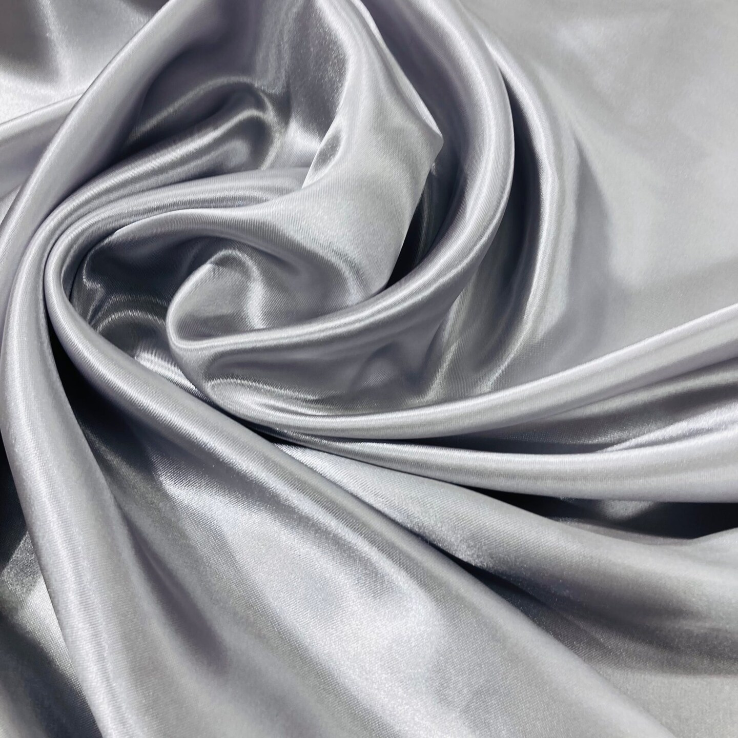 1 Yard Charmeuse Medium Satin Lining Fabric 100 Percent Polyester 60&#x22; Wide