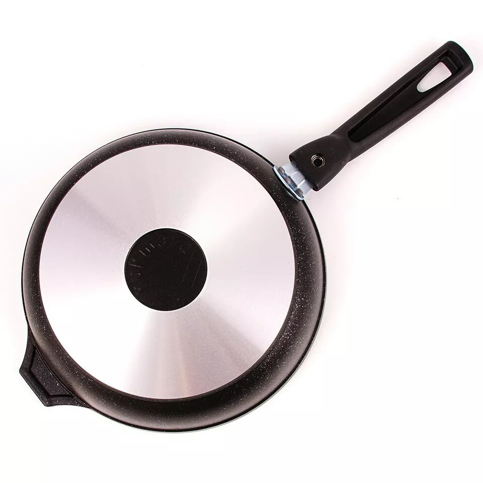 9.5&#x22; Thick Skillet Non-Stick Fry Pan with Removable Stay-Cool Handle Marble Coat