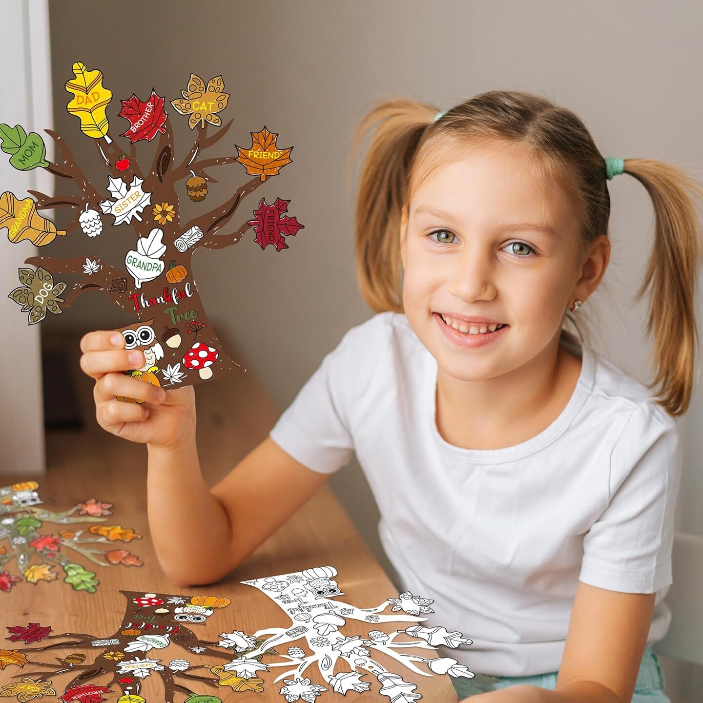 Fall Thankful Craft - 48PCS