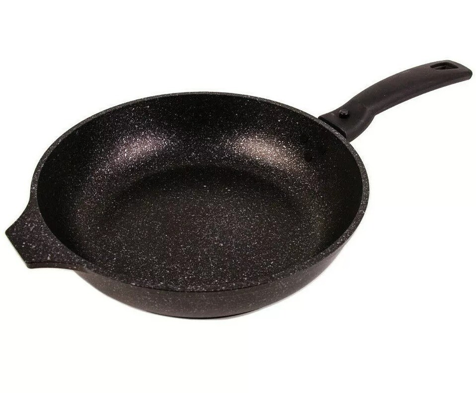 9.5&#x22; Thick Skillet Non-Stick Fry Pan with Removable Stay-Cool Handle Marble Coat