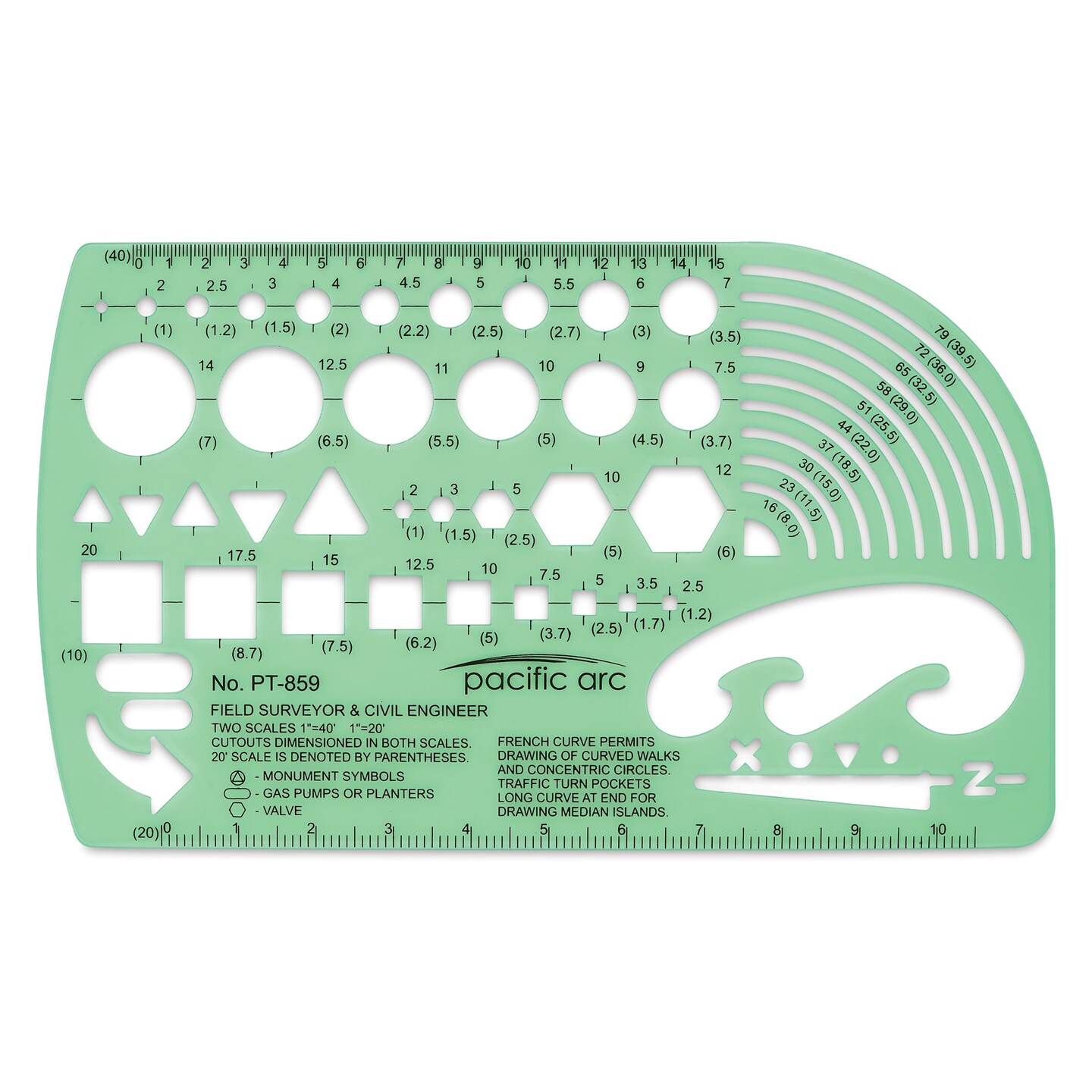 Pacific Arc Field Surveyor and Civil Engineer Template, Count: 1, Model ...