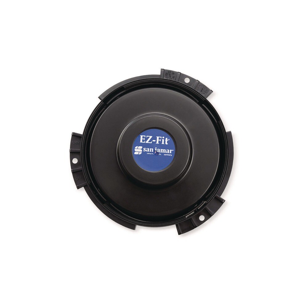 San Jamar EZ-Fit One-Size-Fits-All Cup Dispenser For 8 oz. to 46 oz. Cups - Black