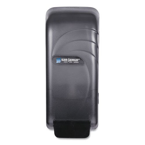 San Jamar 800 mL 4.5 x 4.38 x 10.5 Oceans Universal Liquid Soap Dispenser - Black