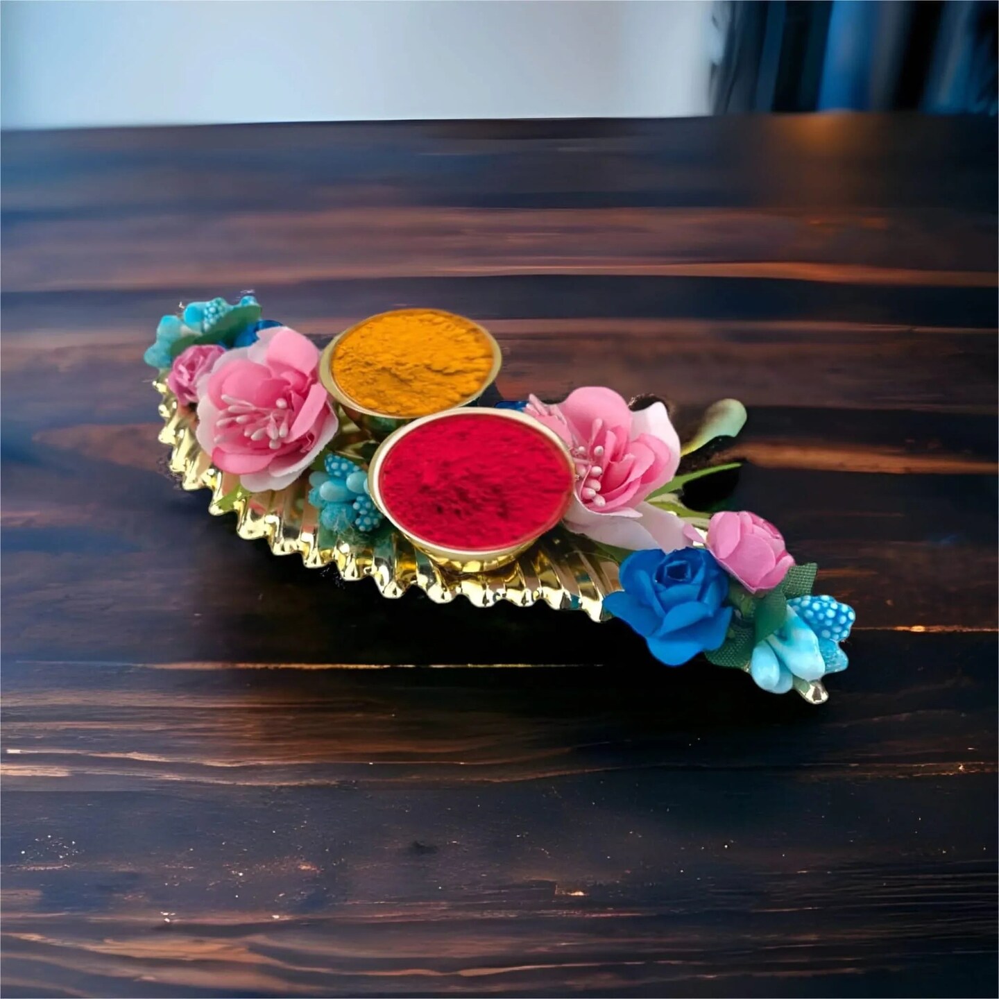 Bulk Haldi Kumkum Thali Holder, Pooja Return Gift, Indian Housewarming Gifts, Shivratri, Wedding Favor, Navarathri Favors, Baby Shower