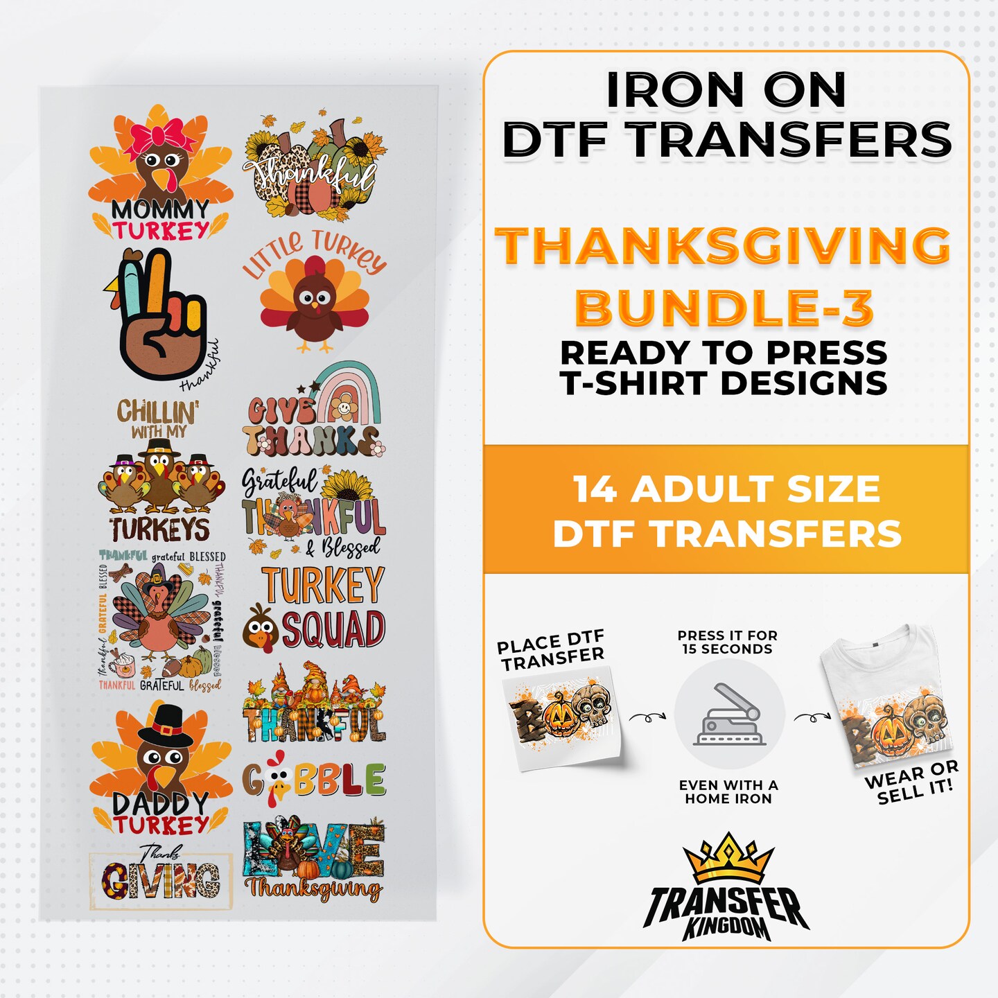 Thankful Bundle DTF