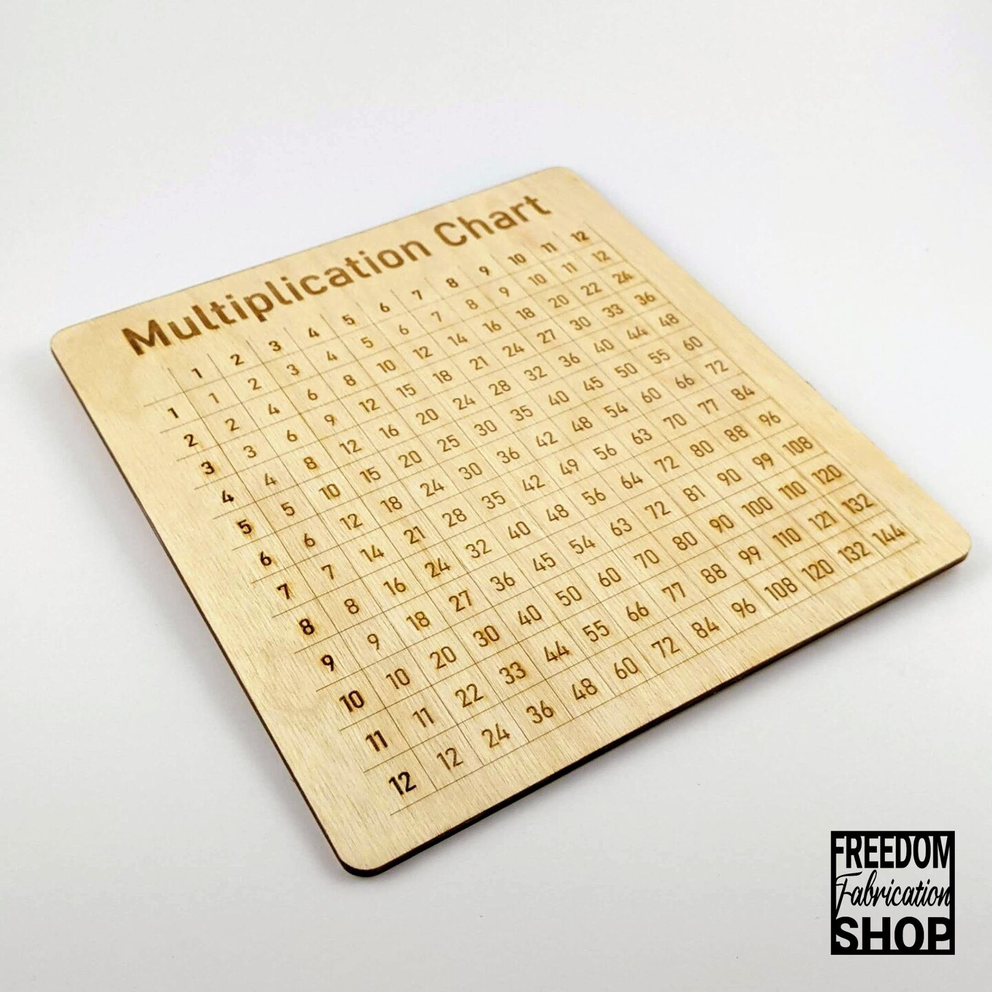 Michael Table Game Multiplication Chart, Times Tables, Hands-on-learning, Montessori, STEM ...