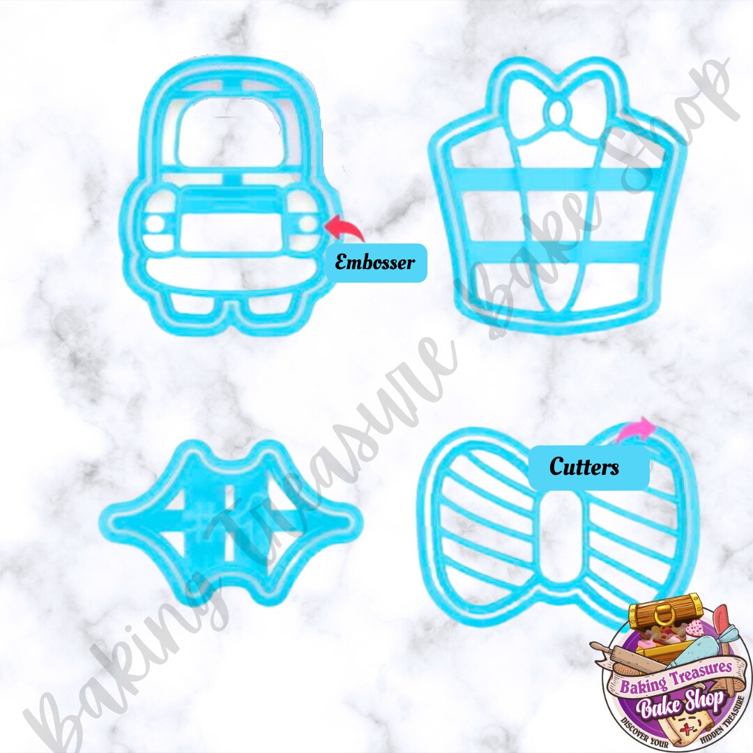 Fathers Day Cookie Cutters and Embossers