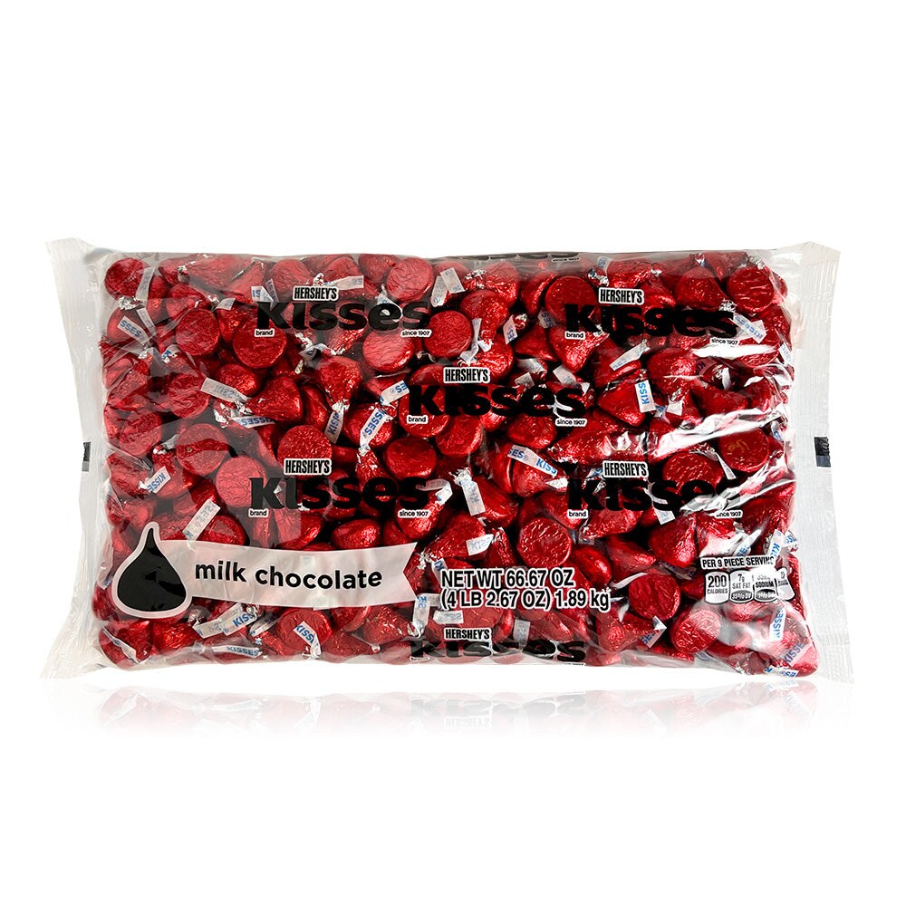 Kisses Red Foils 66.7Oz
