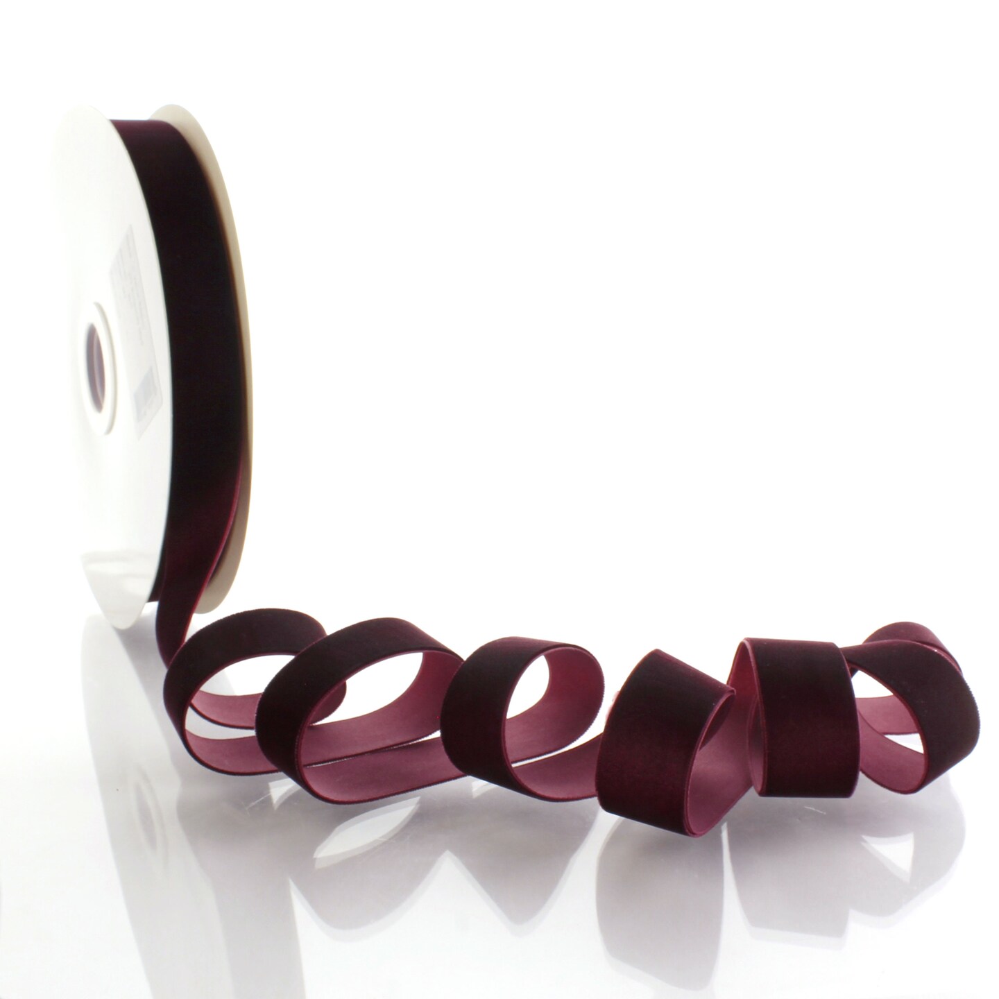 1&#x22; Velvet Ribbon (5yd &#x26; 25yd Spool Lengths)