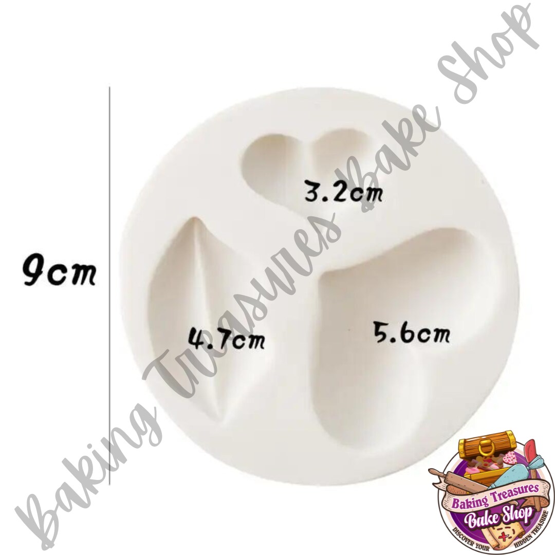 Lips &#x26; Heart Silicone Mold