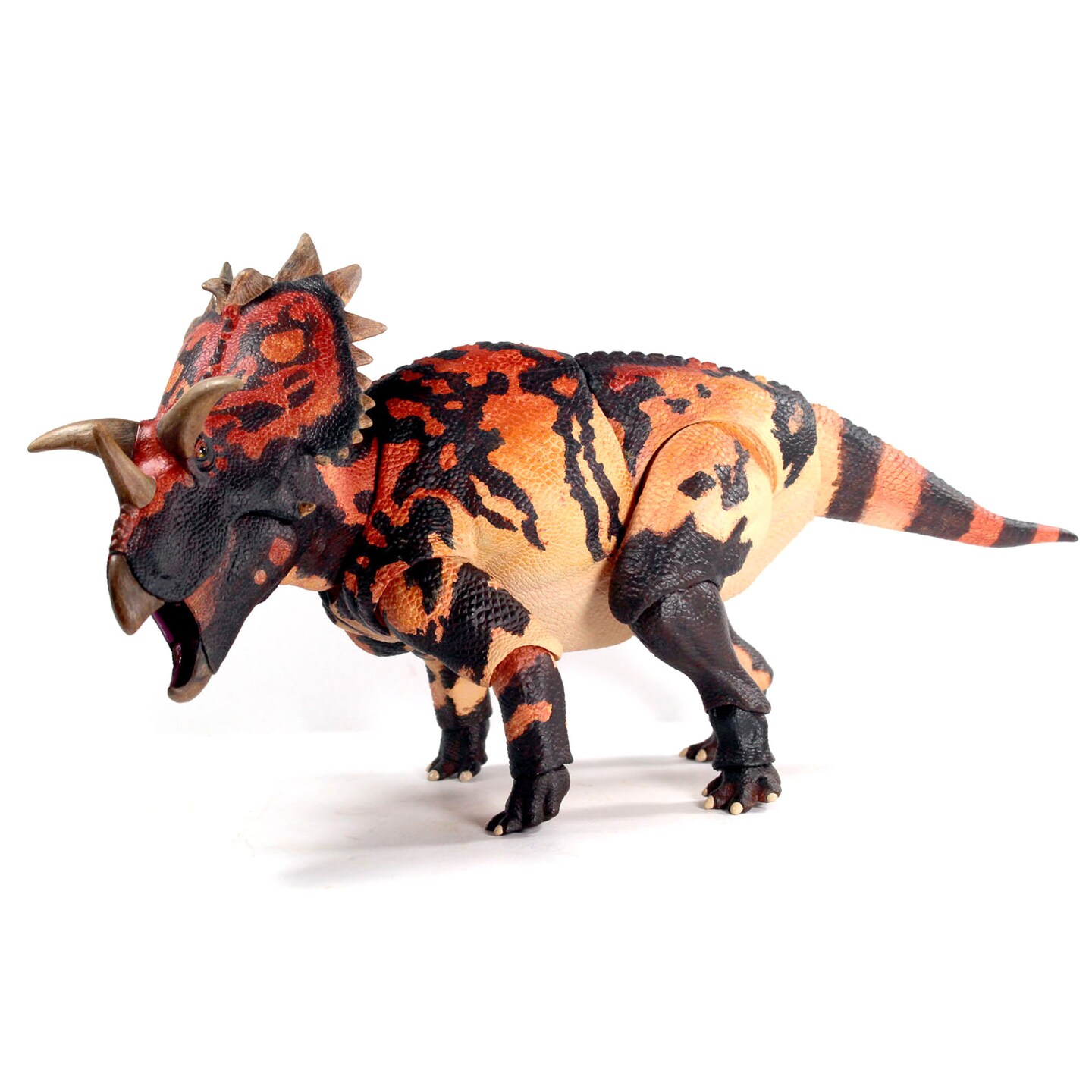 Beasts Of The Mesozoic: Utahceratops Gettyi - 1/18th Scale Dinosaur Action Figure - 14&#x22; Articulated Collectible Miniature, Hand-Painted