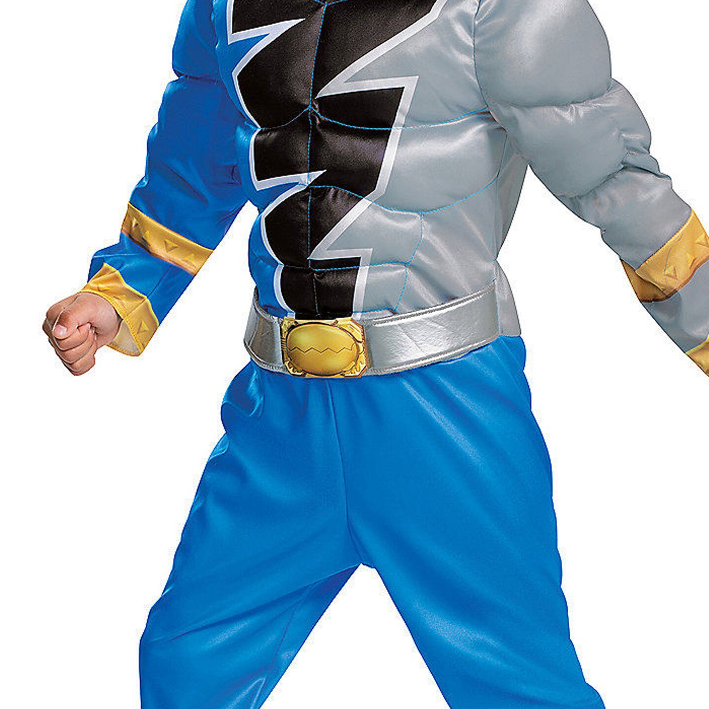 Toddler Muscle Dino Fury Blue Ranger Costume
