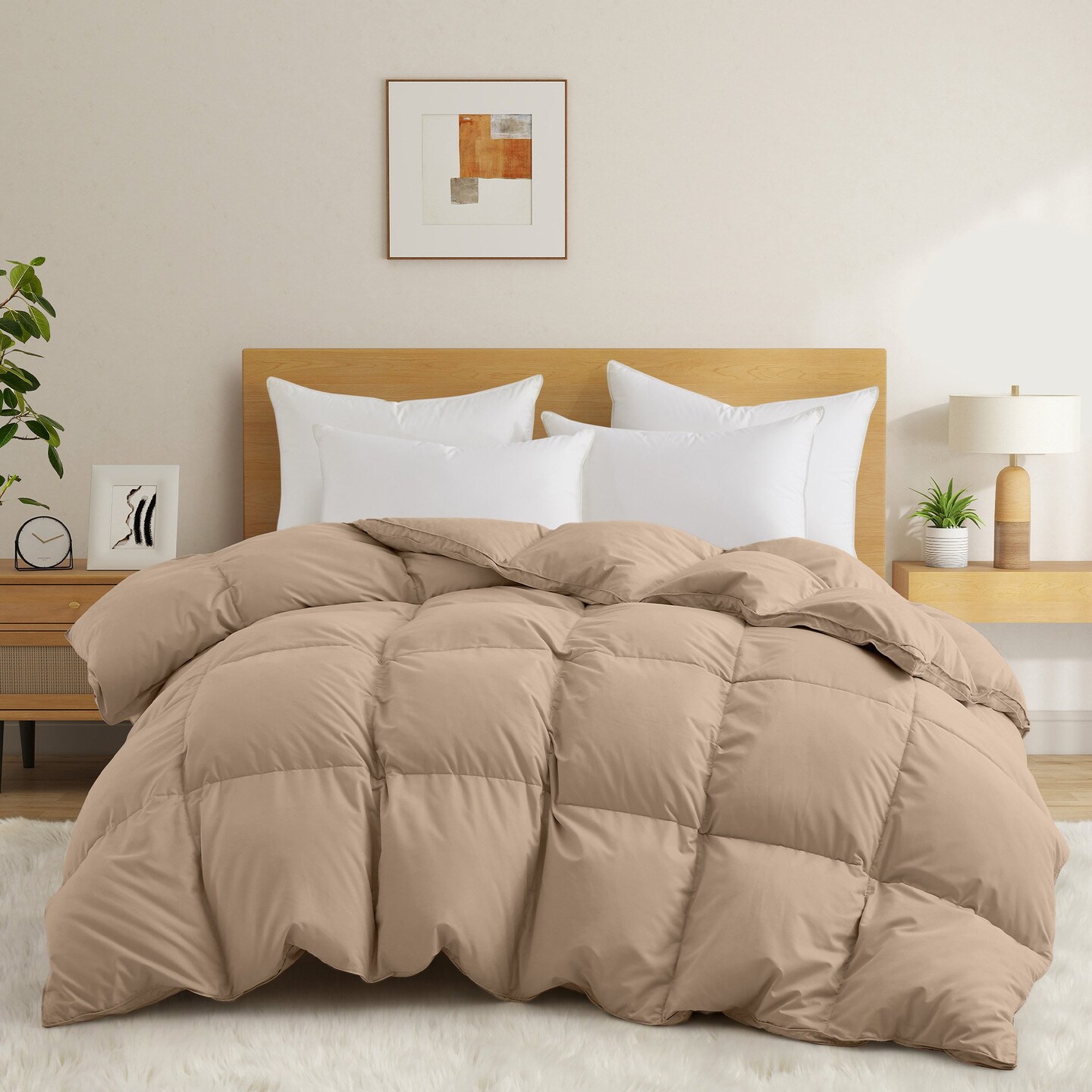 Hotel Collection Goose Down Winter Comforter Heavyweight Duvet Insert King Size