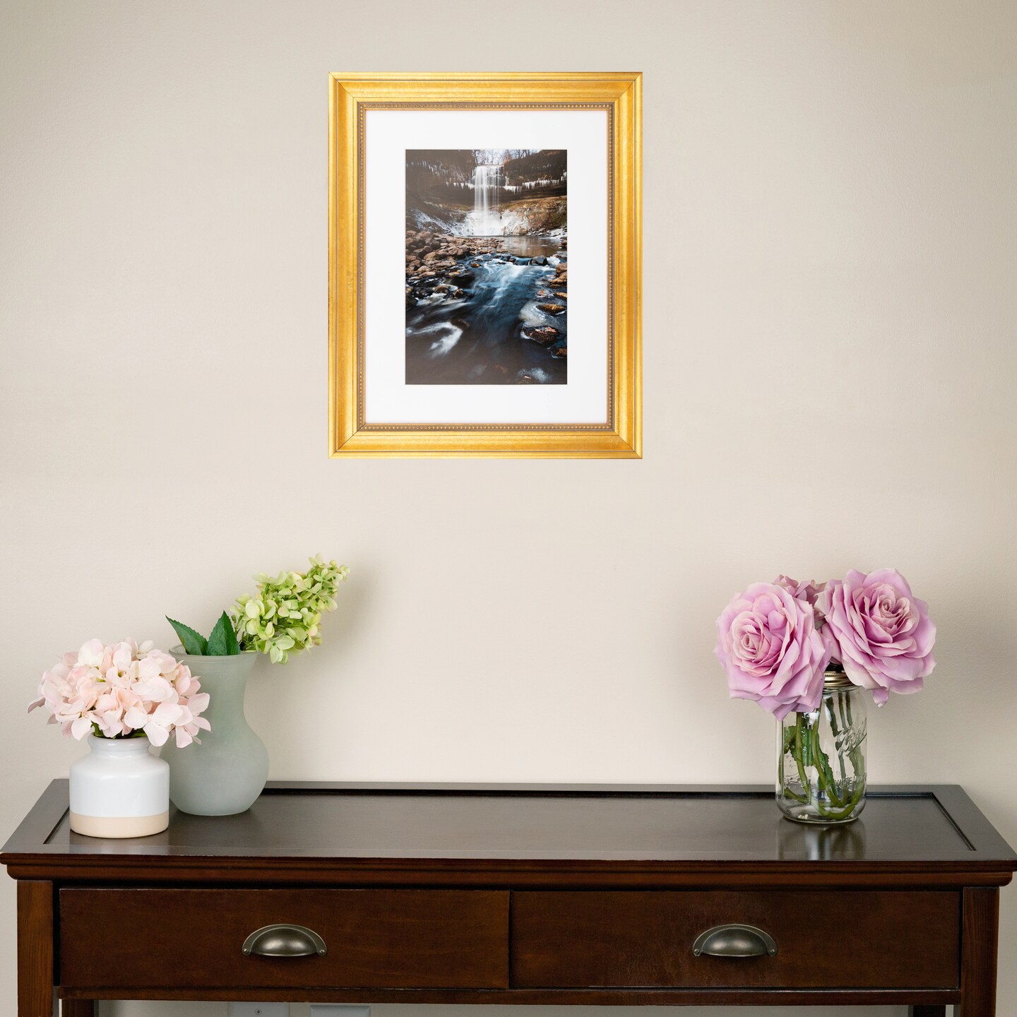 ArtToFrames 16x16 Inch Picture Frame, This 1.40 Inch Custom Wood Poster Frame is Available in Multiple Colors, Great for Your Art or Photos - Comes with Regular Glass and Corrugated Backing (A73LS)