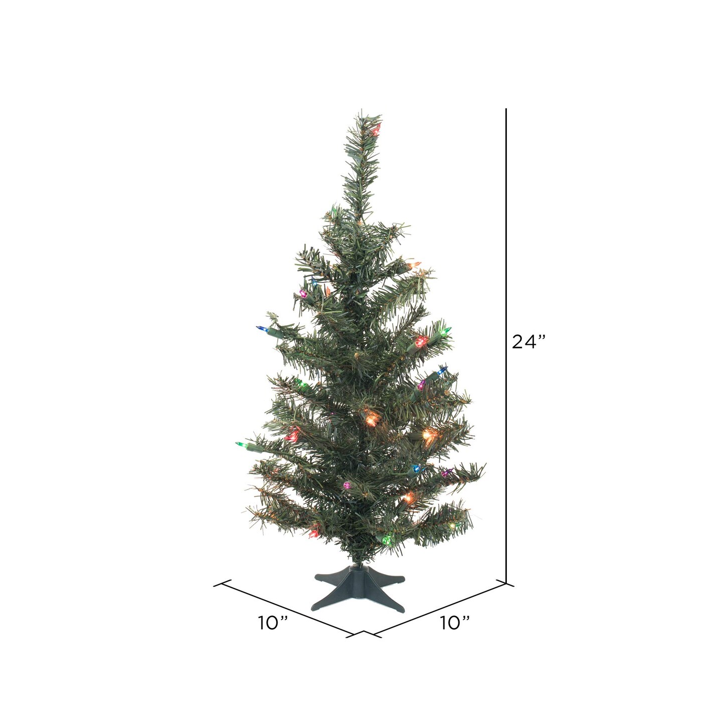 Vickerman 24&#x22; Canadian Dural LED 35MU Plastic Std - C812874LED