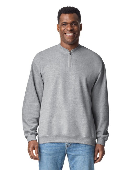 Gildan&#xAE; Softstyle Midweight Fleece Quarter Zip Sweatshirt