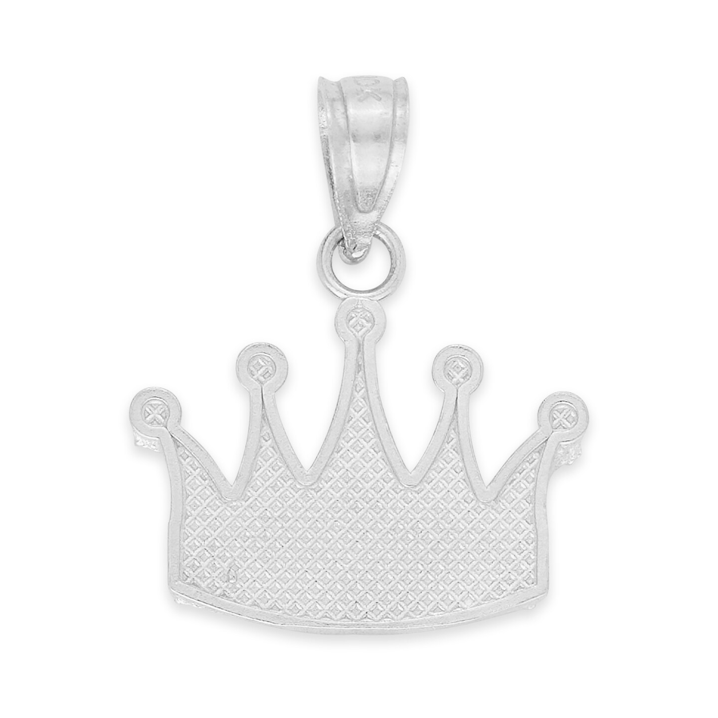 2024 925 Sterling Silver Necklace & Crown Pendant