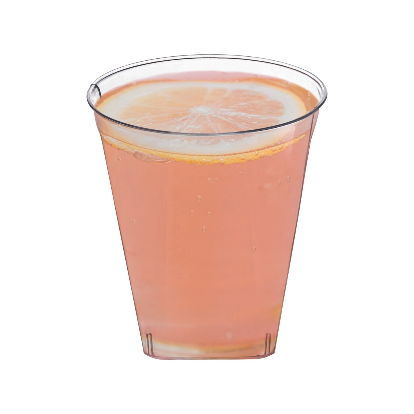 Clear Square Bottom Disposable Plastic Shot Cups - 2 oz. (500 Cups)