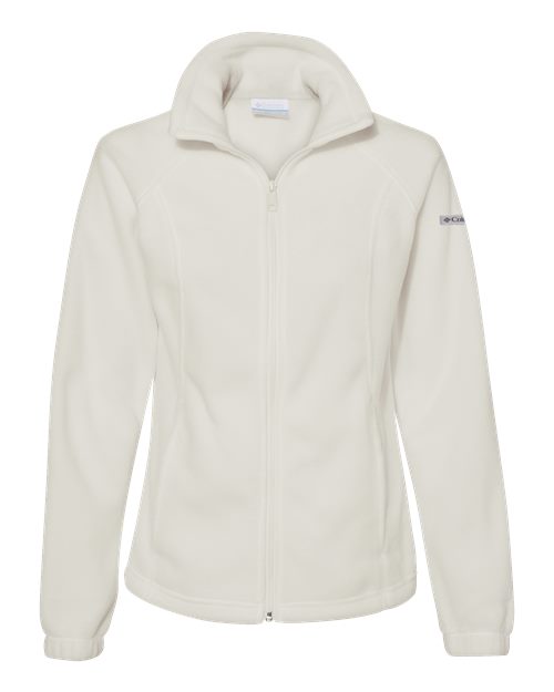 Columbia® Womens Benton Springs Fleece Full Zip Jacket 100 Polyester with Zippered Pockets