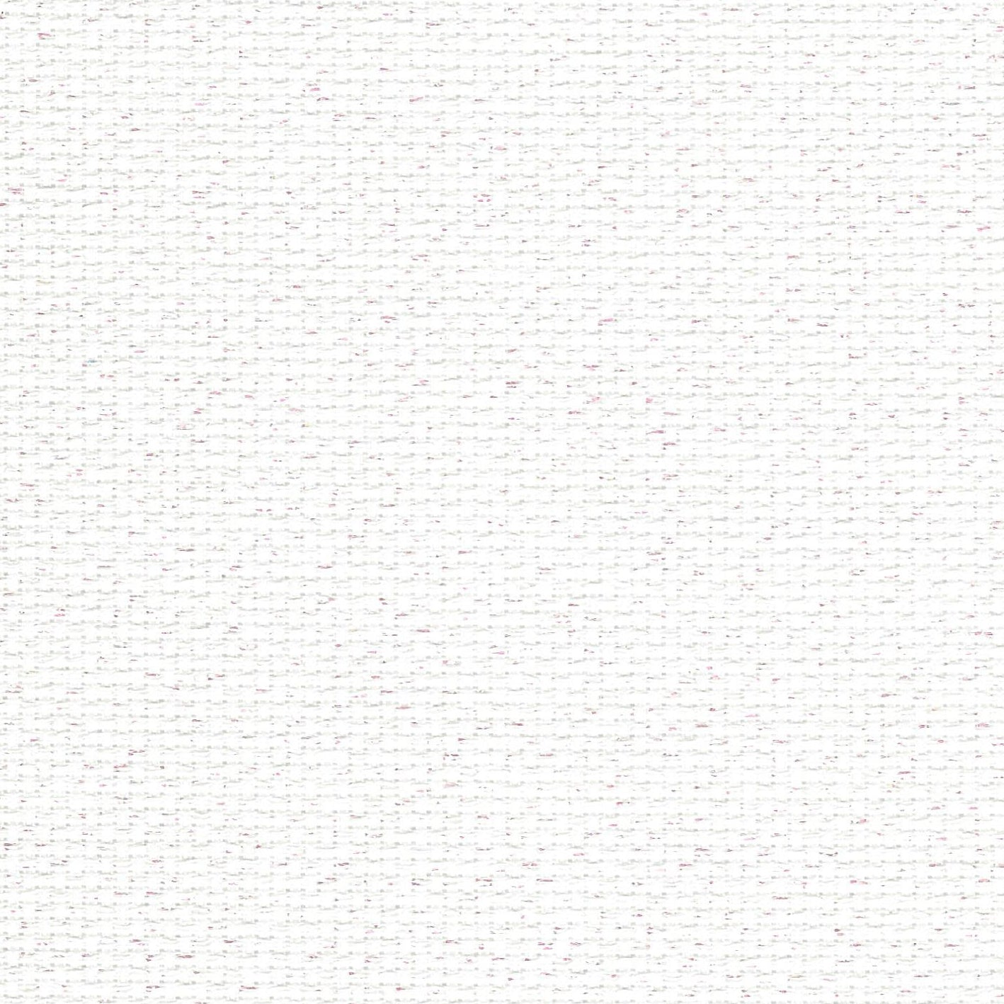 Precut  Zweigart Stern-Aida Star 14 count White Opalescent