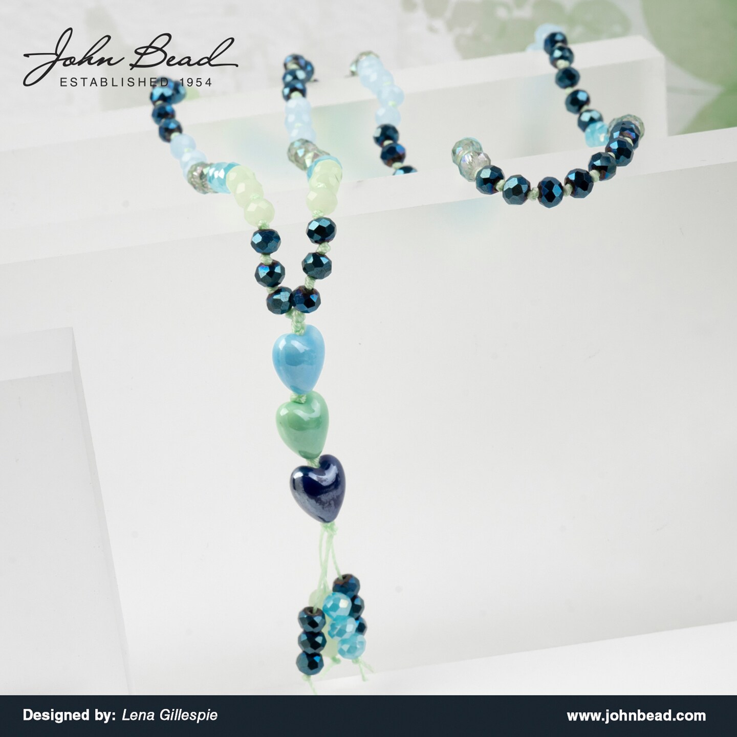 Crystal Lane DIY 7&#x22; Designer Glass Bead Multiple Strands
