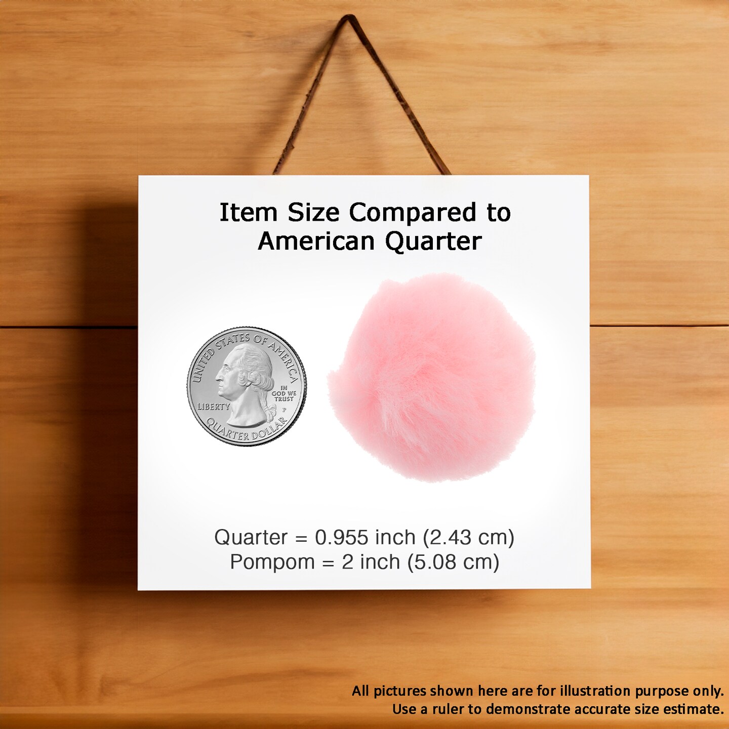 John Bead 2&#x22; Pom Poms, 50ct.