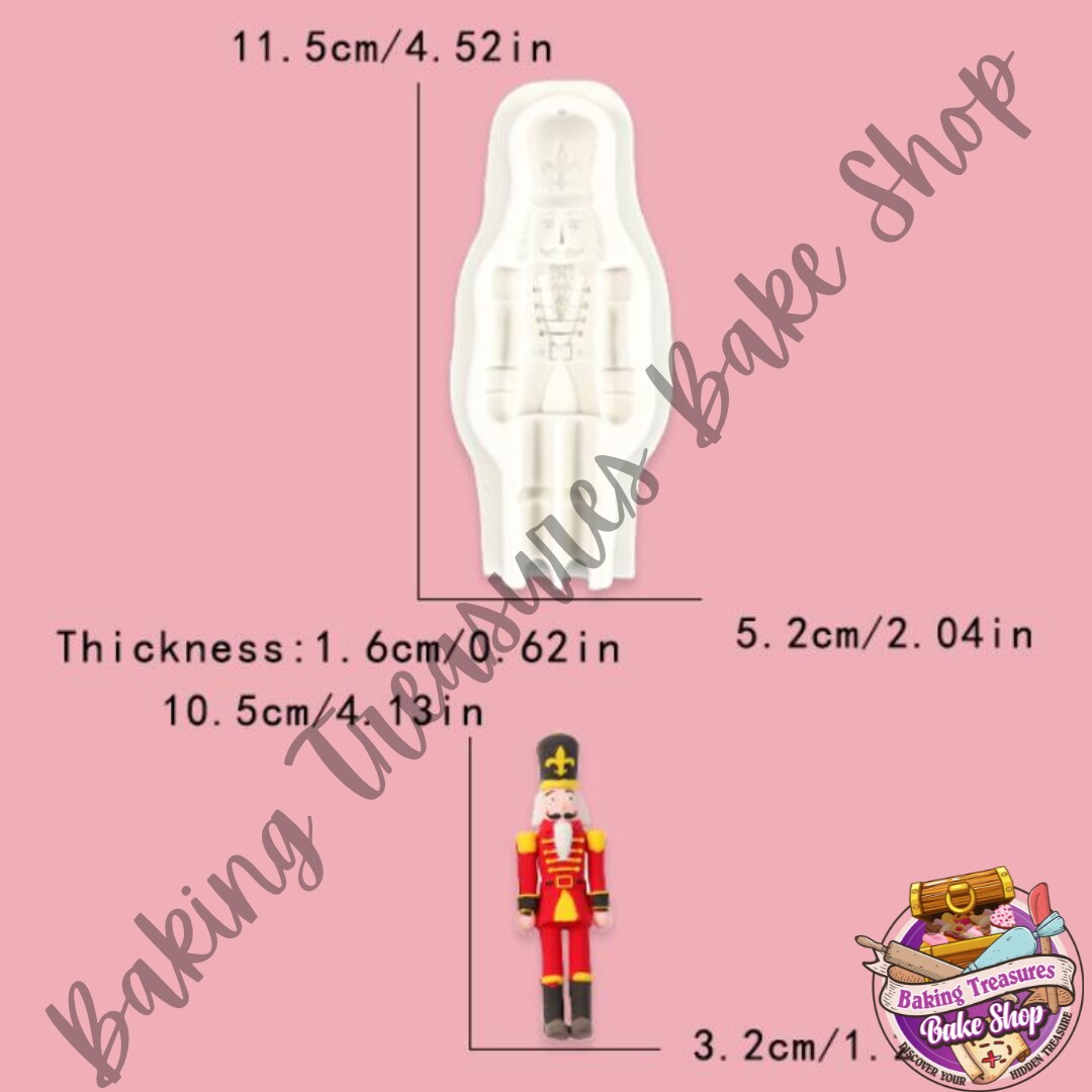 Nutcracker Silicone Mold