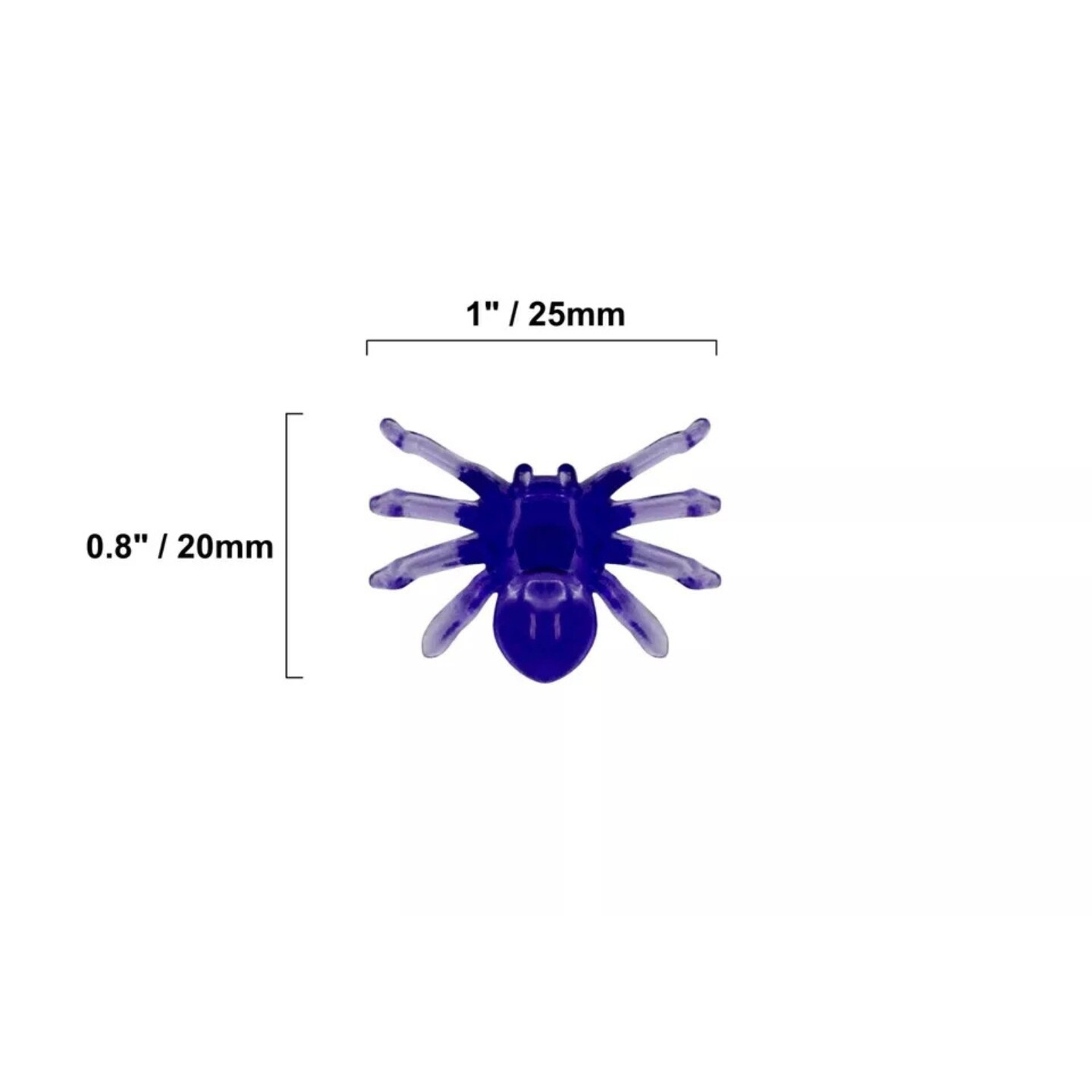 Kitcheniva Medium Spider Light Christmas Ornaments 100 Pcs