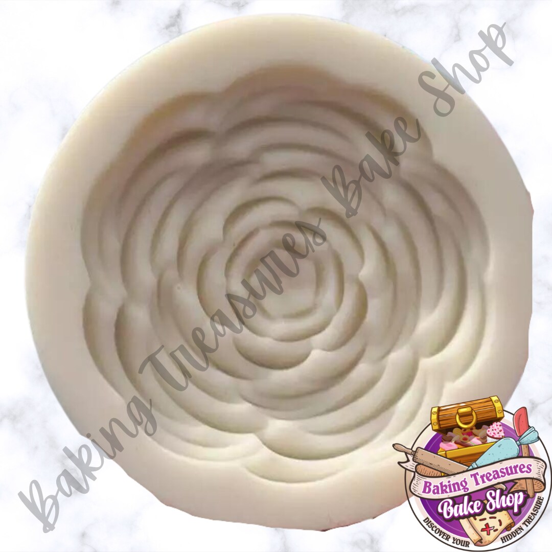 Large Size Rose Silicone Mold