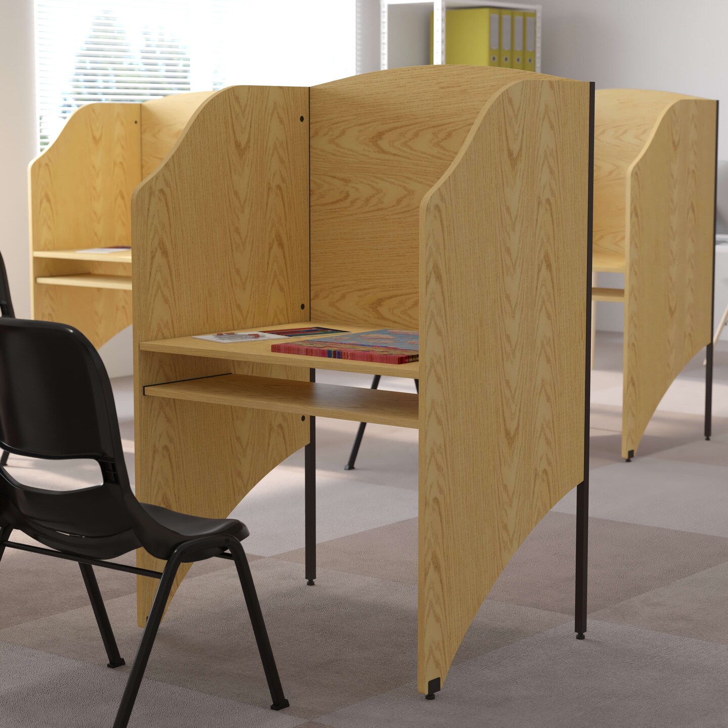 Emma and Oliver Starter Study Carrel Home School Furniture