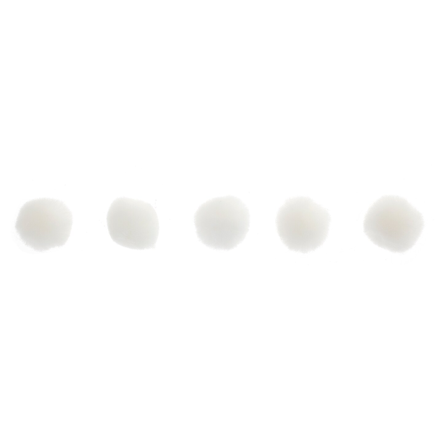John Bead 0.5&#x22; Pom Poms, 100ct.