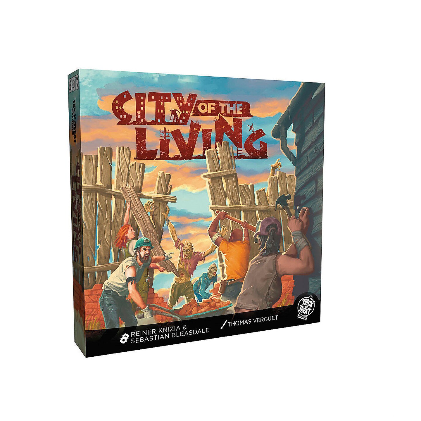 City of the Living Zombies Game 2 to 4 Players