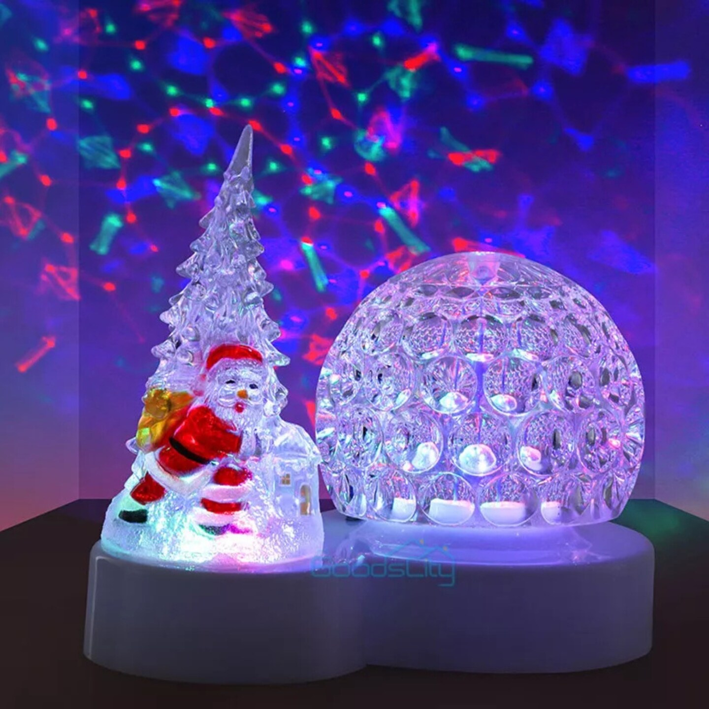 Kitcheniva Christmas Projector Galaxy Starry Sky Night LED Light