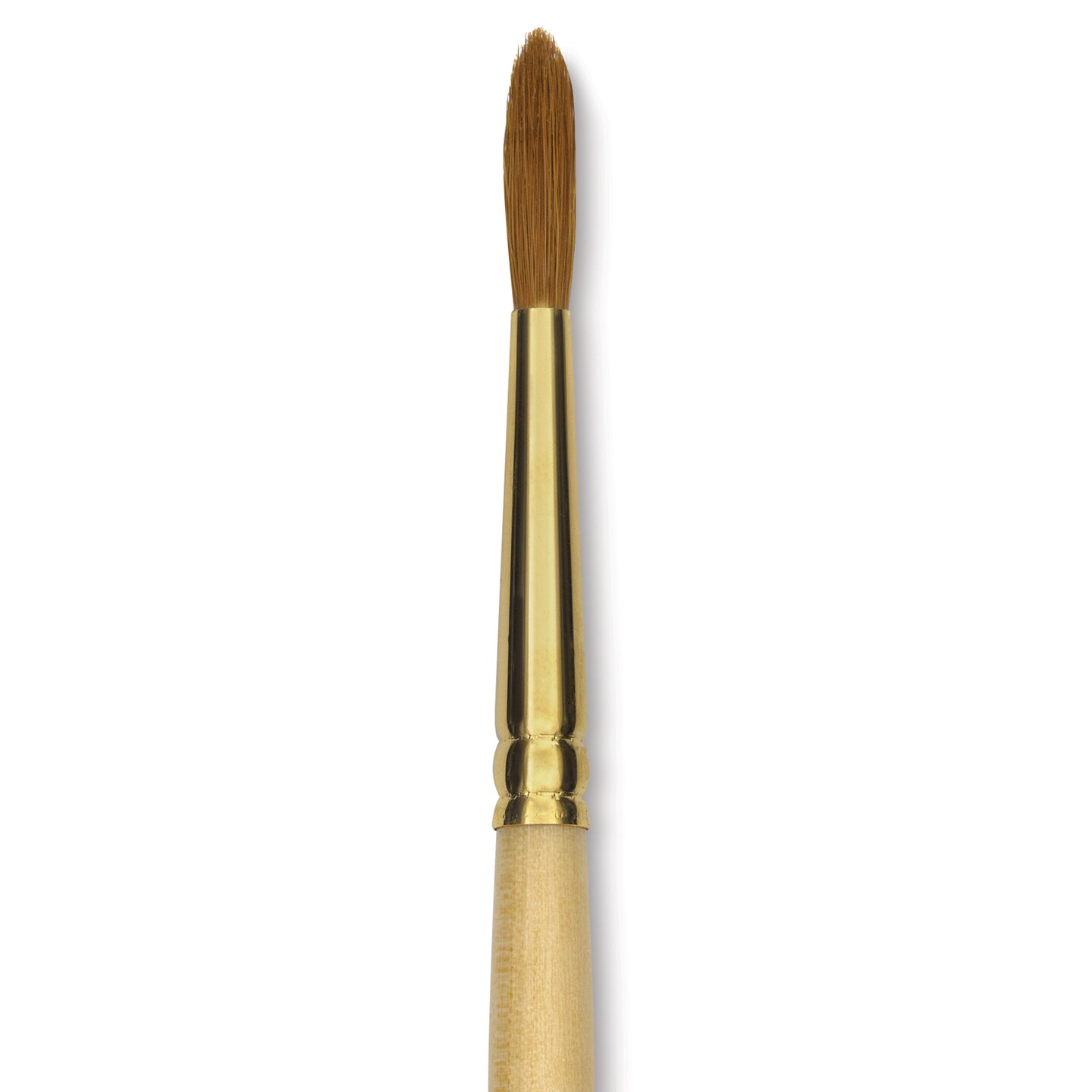 Silver Brush Silver Kolinsky Red Sable Brush - Short Handle, Round, Size 6
