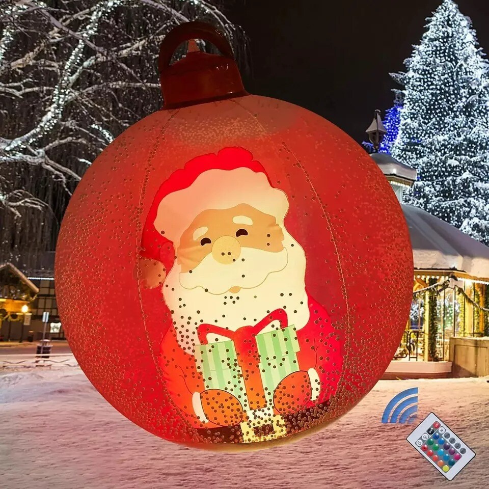 60cm Christmas Inflatable Ball for Home Decor