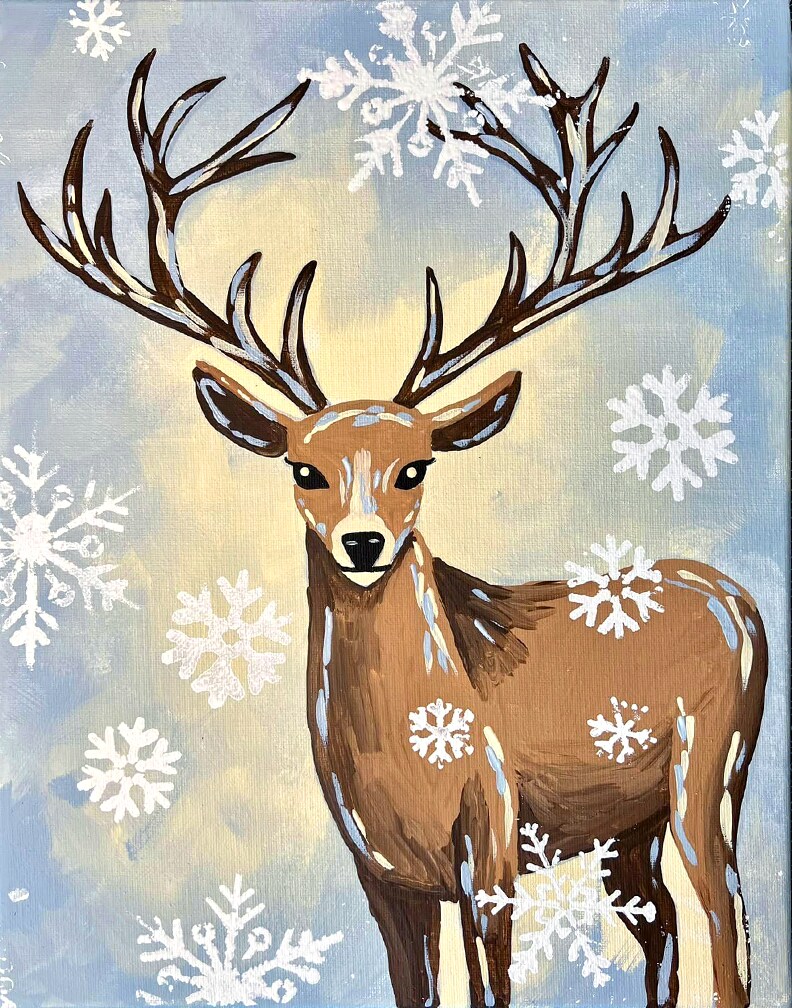 Mystic Deer Paint Party