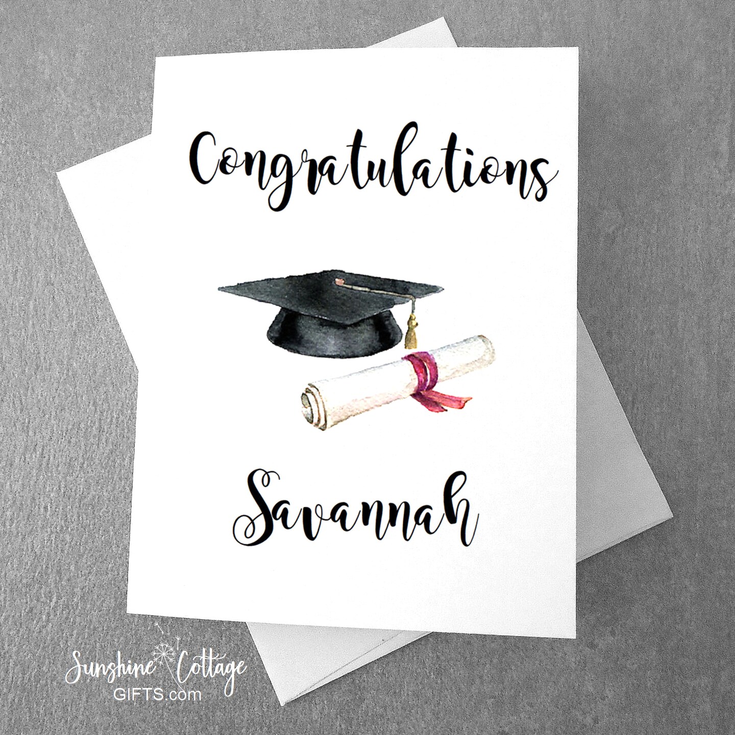 GRADUATION GREETING CARD, Personalize With Their Name And Your Message |  MakerPlace by Michaels